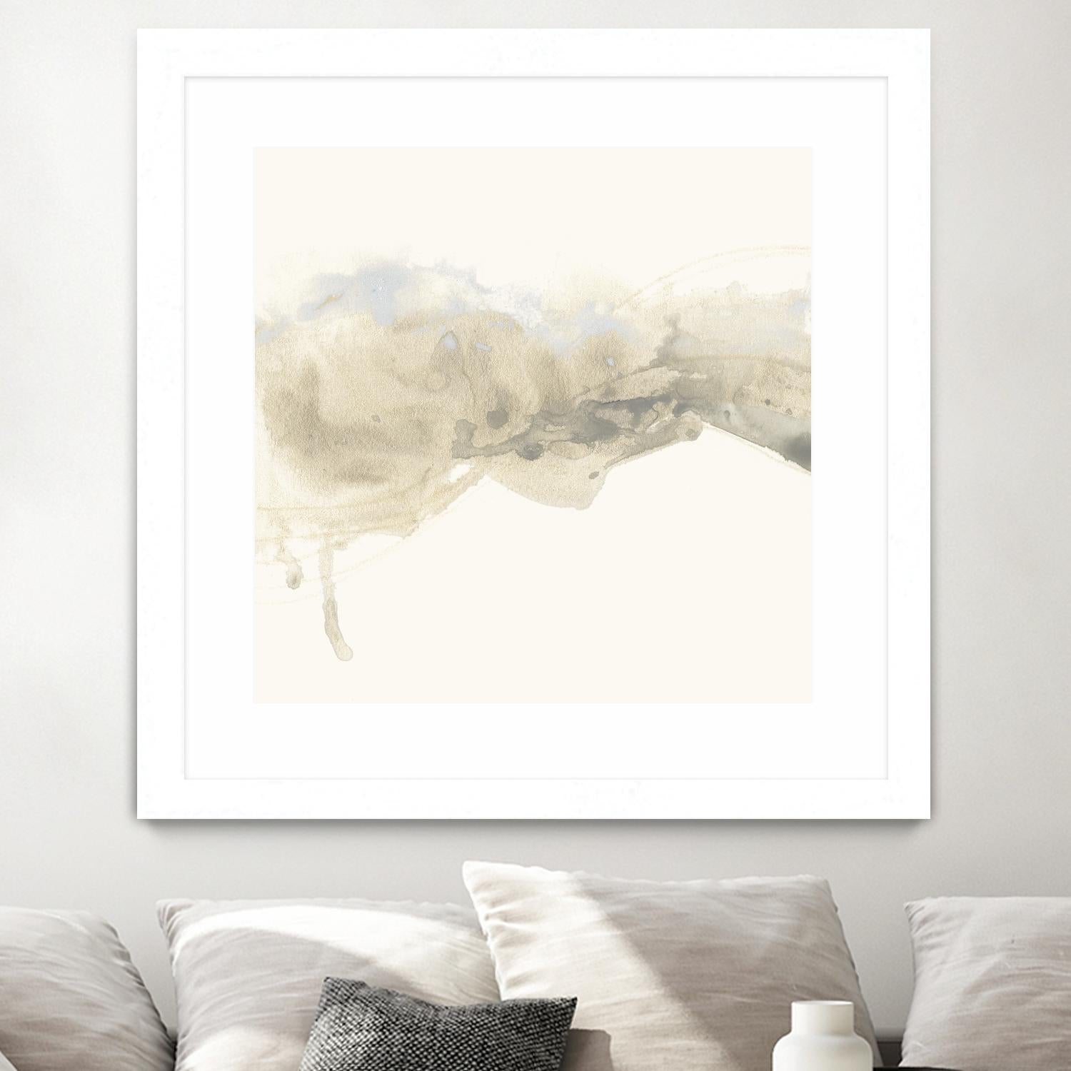 Vapor I by June Erica Vess on GIANT ART - brown abstract