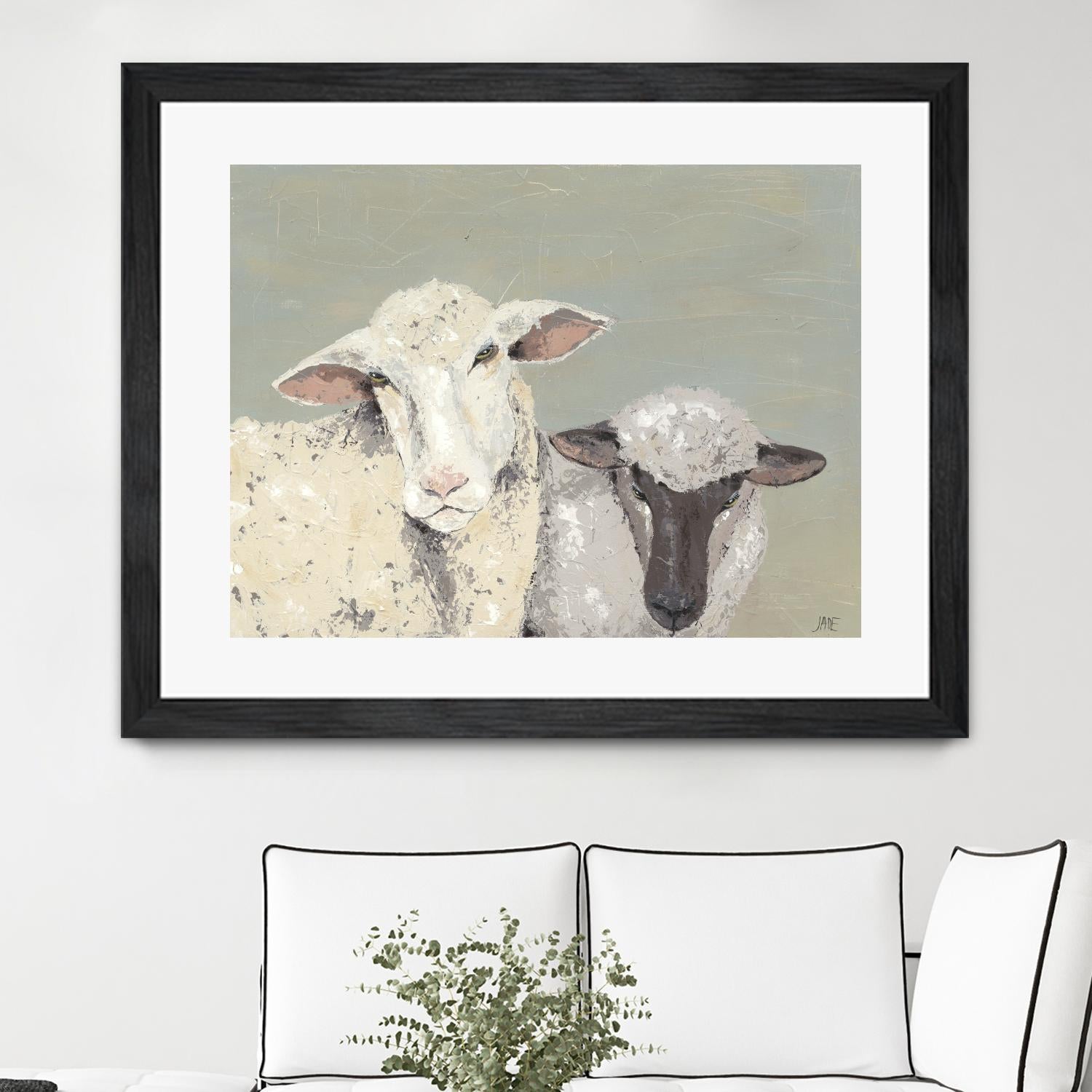 Sweet Lambs I by Jade Reynolds on GIANT ART - animals