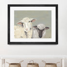 Sweet Lambs I by Jade Reynolds on GIANT ART - animals