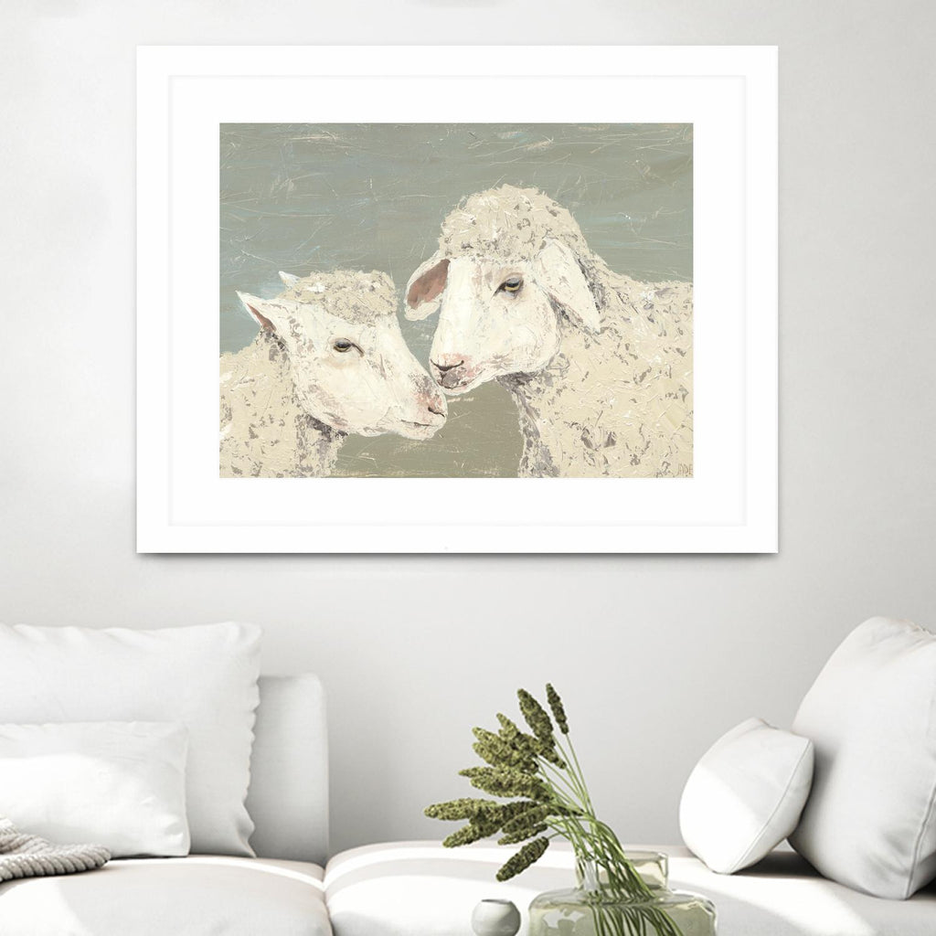 Sweet Lambs II by Jade Reynolds on GIANT ART - animals