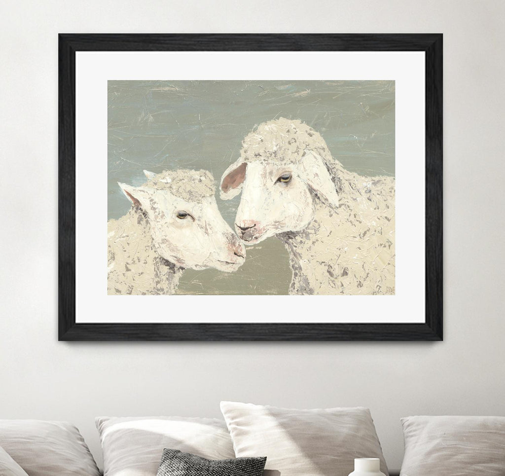 Sweet Lambs II by Jade Reynolds on GIANT ART - animals