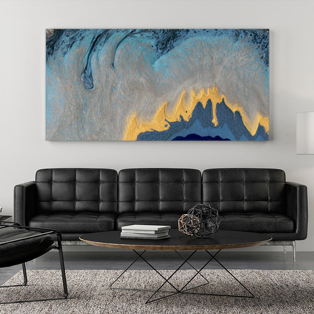 Kahuna by Alicia Ludwig on GIANT ART - blue abstract