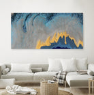 Kahuna by Alicia Ludwig on GIANT ART - blue abstract