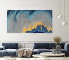 Kahuna by Alicia Ludwig on GIANT ART - blue abstract