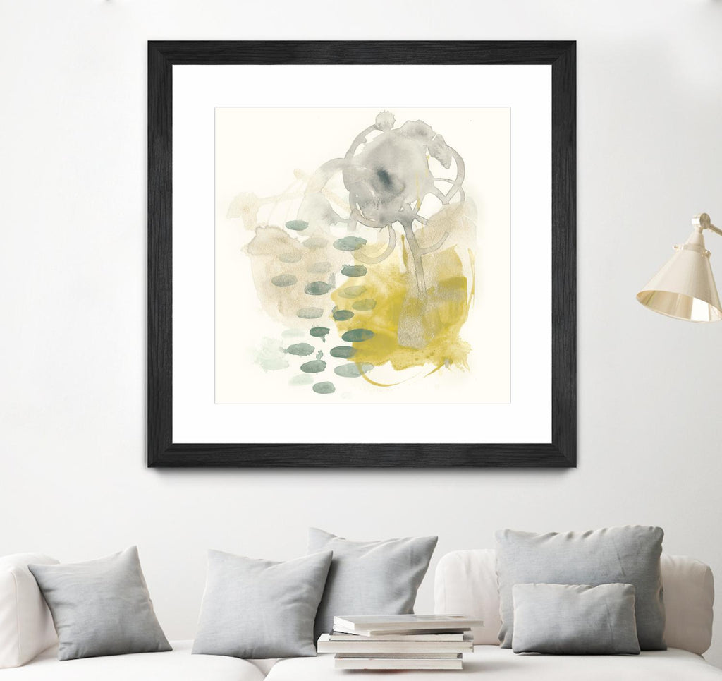 Apex Formula III by June Erica Vess on GIANT ART - yellow abstract
