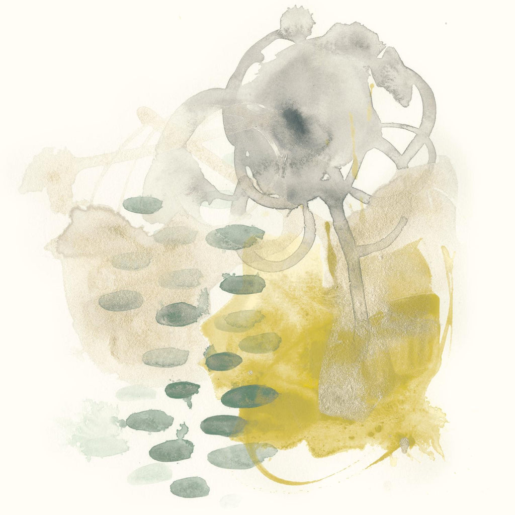 Apex Formula III de June Erica Vess sur GIANT ART - abstrait jaune