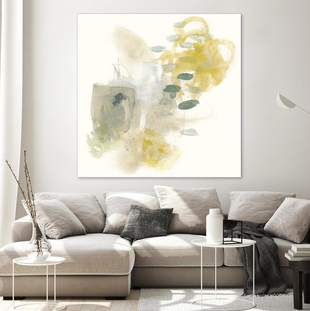 Apex Formula IV by June Erica Vess on GIANT ART - yellow abstract
