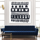 Weft IV by June Erica Vess on GIANT ART - black abstract