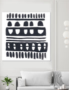 Weft IV by June Erica Vess on GIANT ART - black abstract