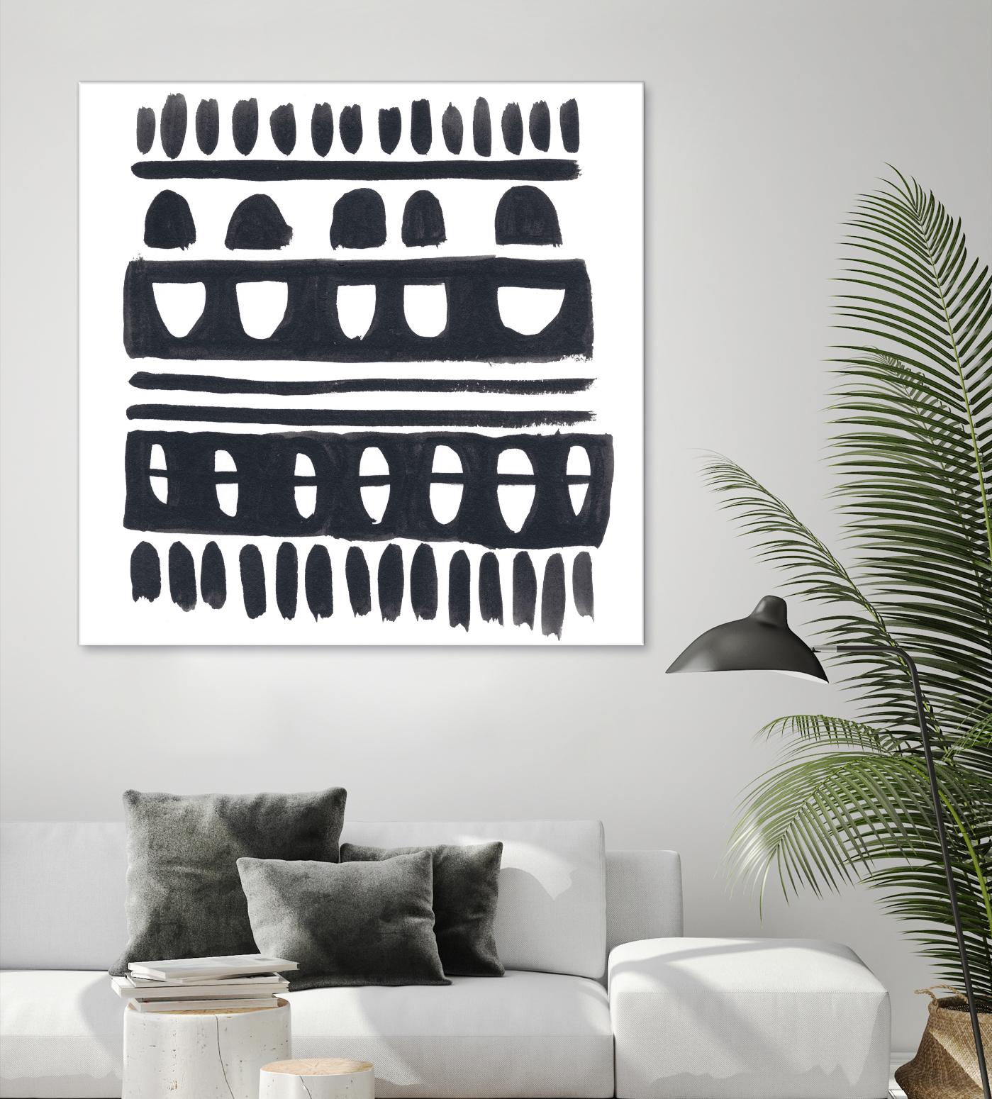 Weft IV by June Erica Vess on GIANT ART - black abstract