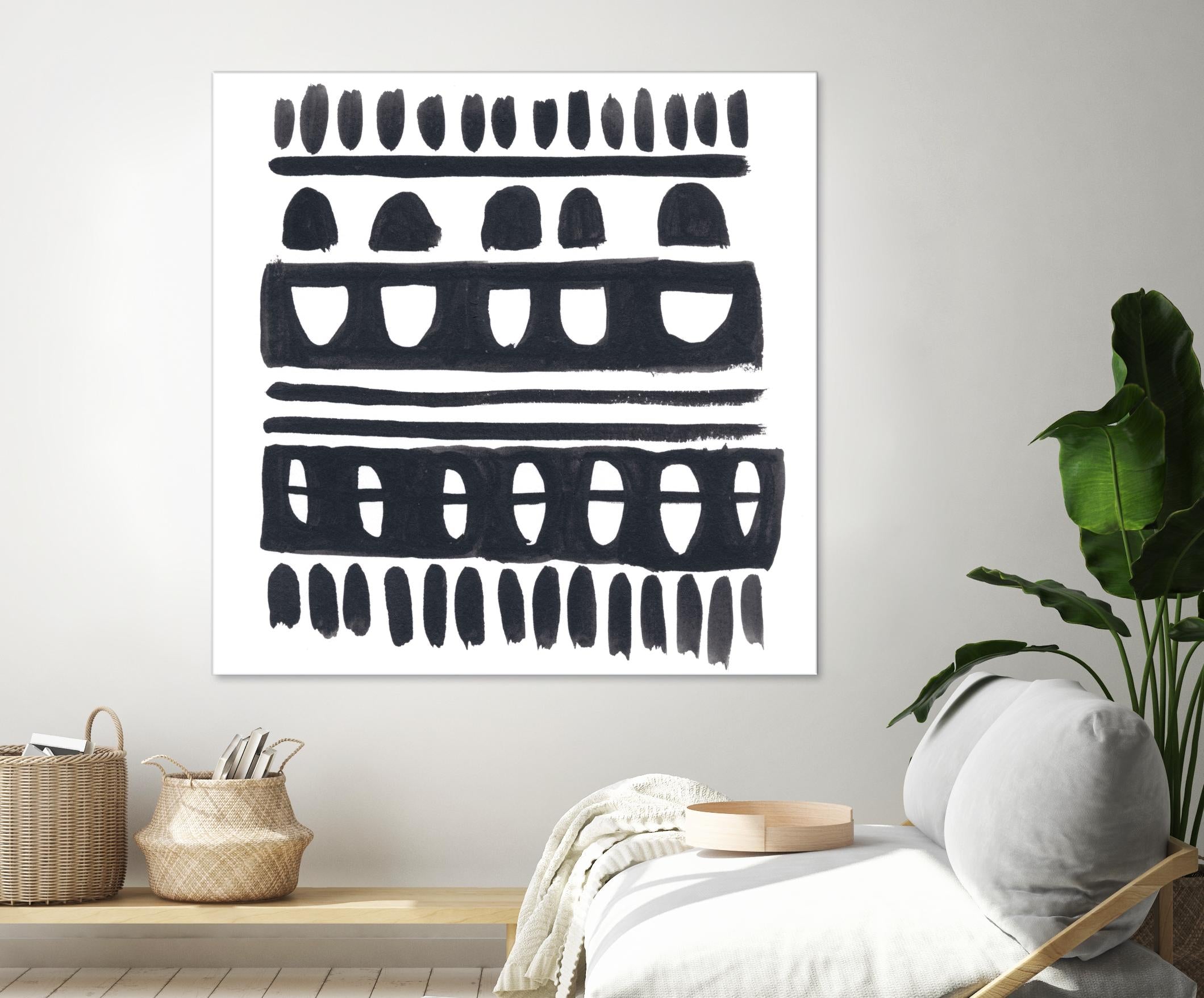 Weft IV by June Erica Vess on GIANT ART - black abstract