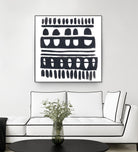 Weft IV by June Erica Vess on GIANT ART - black abstract