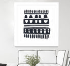 Weft IV by June Erica Vess on GIANT ART - black abstract