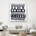 Weft IV by June Erica Vess on GIANT ART - black abstract