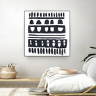 Weft IV by June Erica Vess on GIANT ART - black abstract