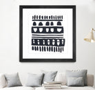 Weft IV by June Erica Vess on GIANT ART - black abstract