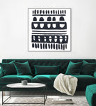 Weft IV by June Erica Vess on GIANT ART - black abstract