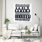 Weft IV by June Erica Vess on GIANT ART - black abstract