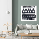 Weft IV by June Erica Vess on GIANT ART - black abstract