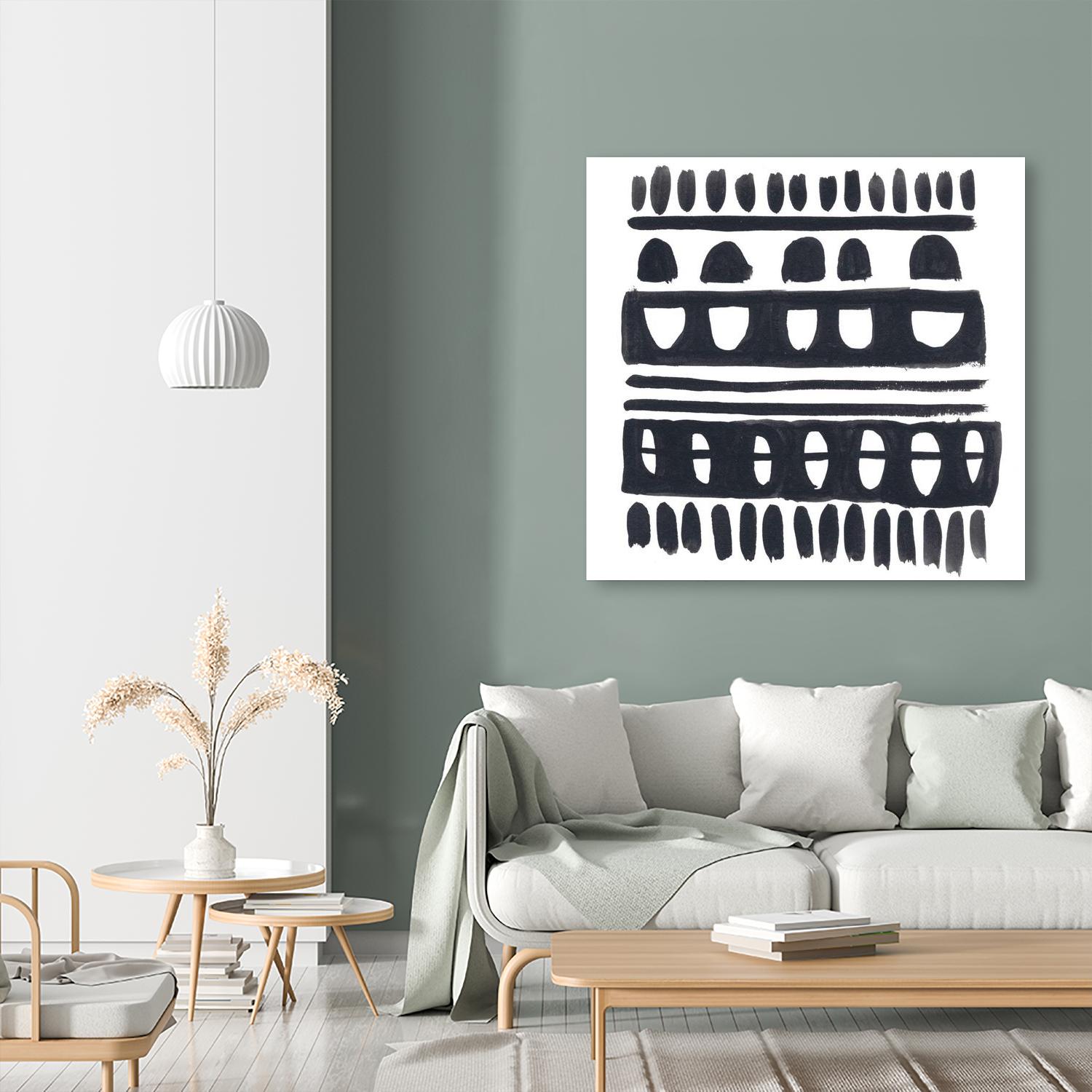 Weft IV by June Erica Vess on GIANT ART - black abstract