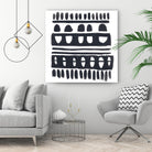 Weft IV by June Erica Vess on GIANT ART - black abstract