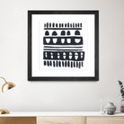 Weft IV by June Erica Vess on GIANT ART - black abstract