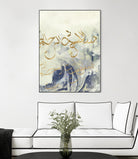 Arabic Encaustic II by Jennifer Goldberger on GIANT ART - abstract