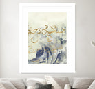 Arabic Encaustic II by Jennifer Goldberger on GIANT ART - abstract