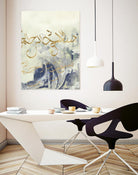 Arabic Encaustic II by Jennifer Goldberger on GIANT ART - abstract