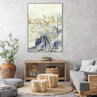 Arabic Encaustic II by Jennifer Goldberger on GIANT ART - abstract