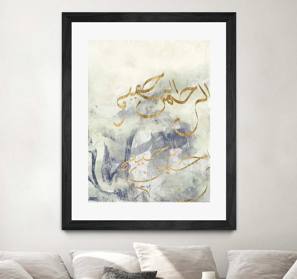 Encaustique arabe IV par Jennifer Goldberger sur GIANT ART - abstrait