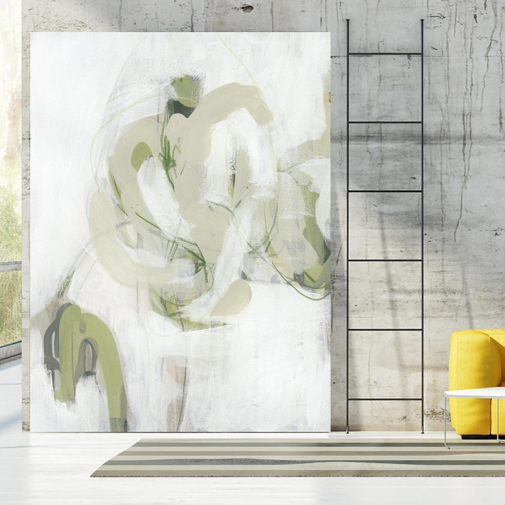Verge I by June Erica Vess on GIANT ART - green abstract