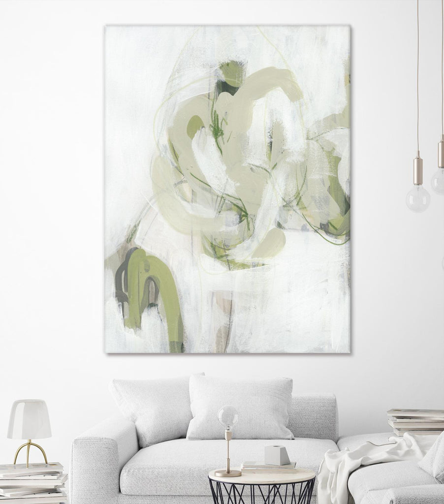 Verge I by June Erica Vess on GIANT ART - green abstract