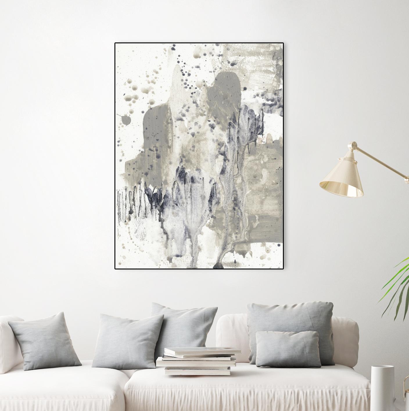 Paynes Splash I by Jennifer Goldberger on GIANT ART - abstract
