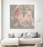 Blush Kinesis I by Jennifer Goldberger on GIANT ART - pink abstract
