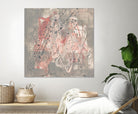 Blush Kinesis I by Jennifer Goldberger on GIANT ART - pink abstract