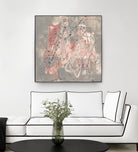 Blush Kinesis I by Jennifer Goldberger on GIANT ART - pink abstract