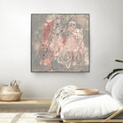 Blush Kinesis I by Jennifer Goldberger on GIANT ART - pink abstract