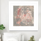 Blush Kinesis I by Jennifer Goldberger on GIANT ART - pink abstract
