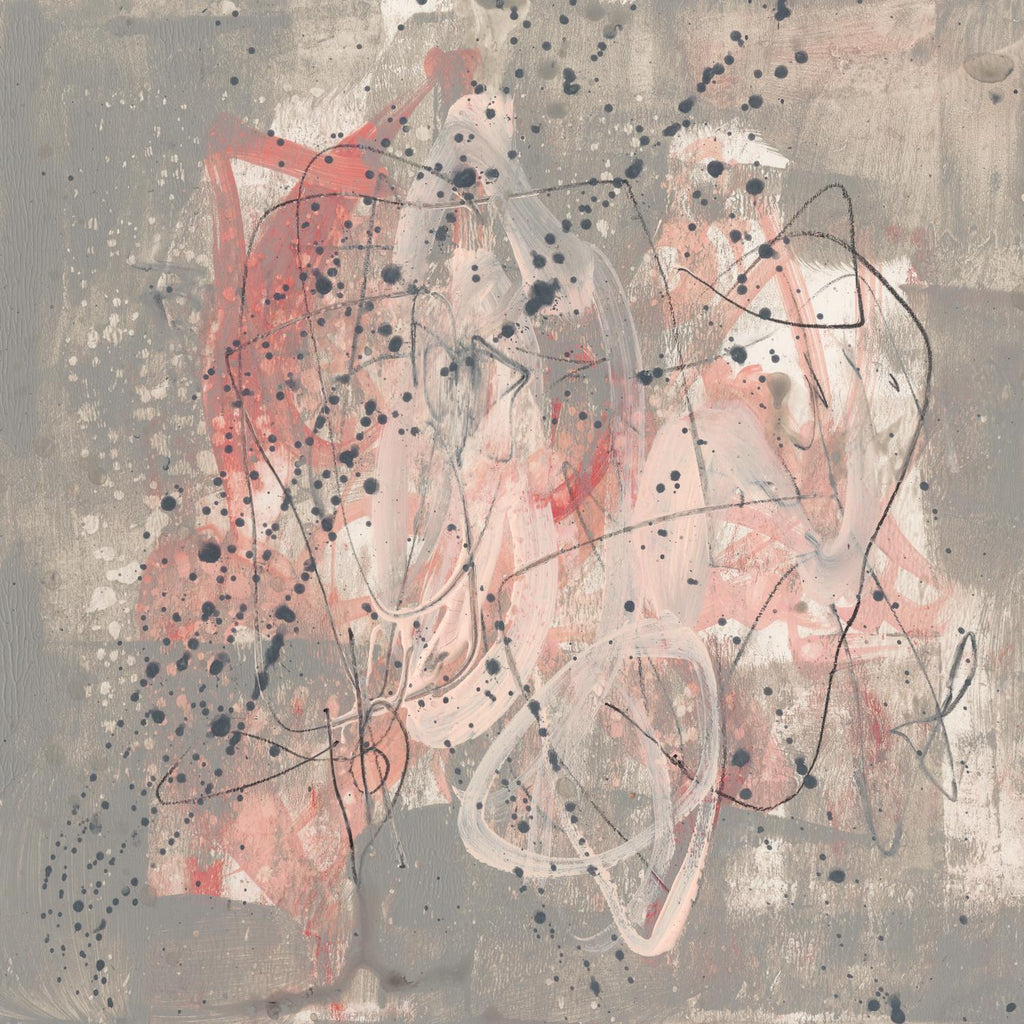Blush Kinesis I by Jennifer Goldberger on GIANT ART - pink abstract