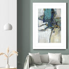 Separation II by Tim OToole on GIANT ART - blue abstract