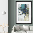 Separation II by Tim OToole on GIANT ART - blue abstract