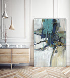 Separation II by Tim OToole on GIANT ART - blue abstract