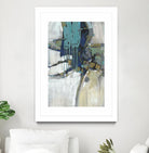 Separation II by Tim OToole on GIANT ART - blue abstract