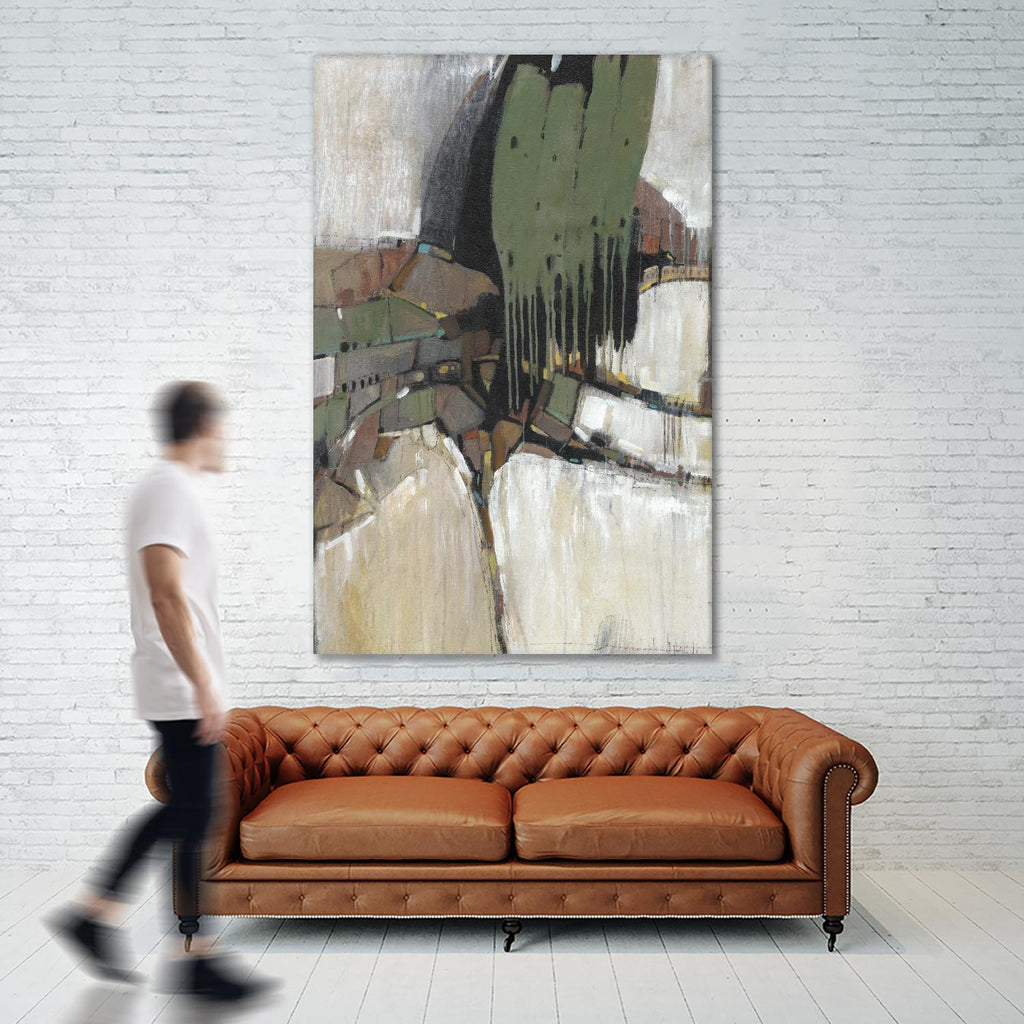 Separation III by Tim OToole on GIANT ART - green abstract