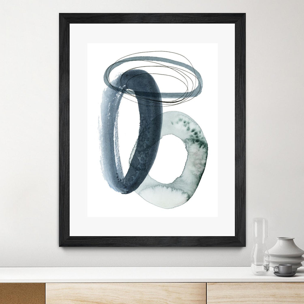 Looping Abstract I by Grace Popp on GIANT ART - green abstract