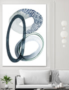 Looping Abstract III by Grace Popp on GIANT ART - green abstract