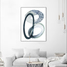 Looping Abstract III by Grace Popp on GIANT ART - green abstract