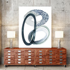 Looping Abstract III by Grace Popp on GIANT ART - green abstract