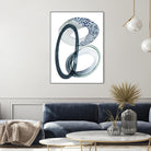 Looping Abstract III by Grace Popp on GIANT ART - green abstract